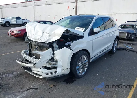 2022 Ford Edge Titanium from USA, damaged, VIN 2FMPK4K90NBA12887